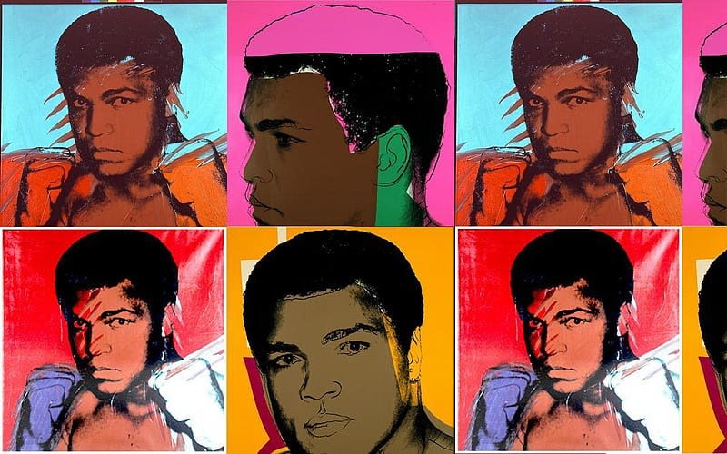 Andy Warhol Muhammed Ali