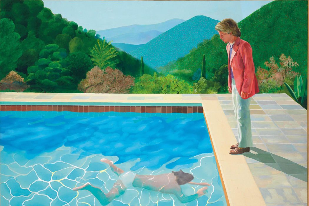 David Hockney Pool