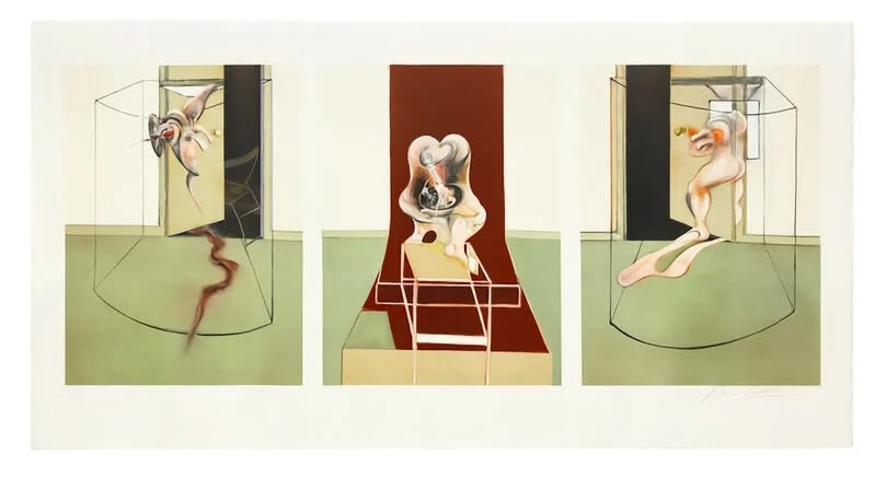 Francis Bacon, Triptych Inspired by the Oresteia of Aeschylus.