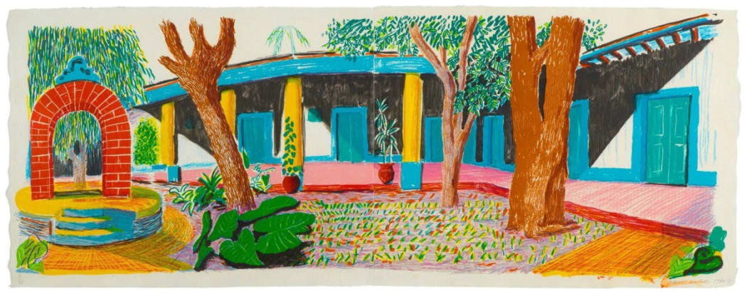 Travelling with David Hockney