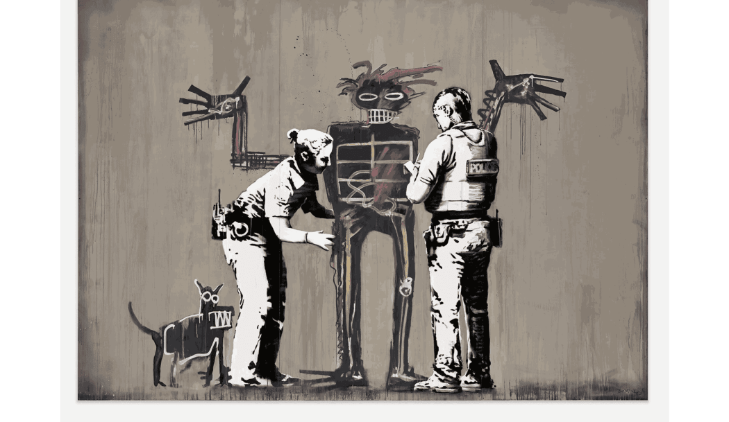 Baswuiat and Banksy Stop and Search