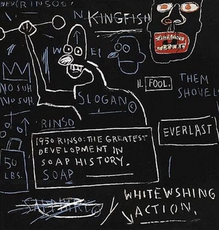 Rinso print Jean Michel Basquiat