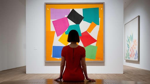 Matisse, 'The Snail', 1953. Tate Modern