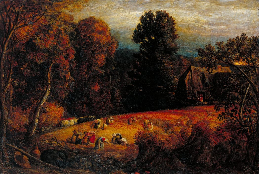 Samuel Palmer, 'The Gleaning Field' 1833, Tate Britian
