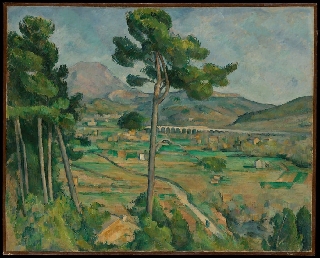 Mont Sainte-Victoire and the Viaduct of the Arc River Valley | Metropolitan Museum