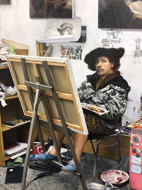 How to Afford And, Kwon Neung, "Rembrandt" painting