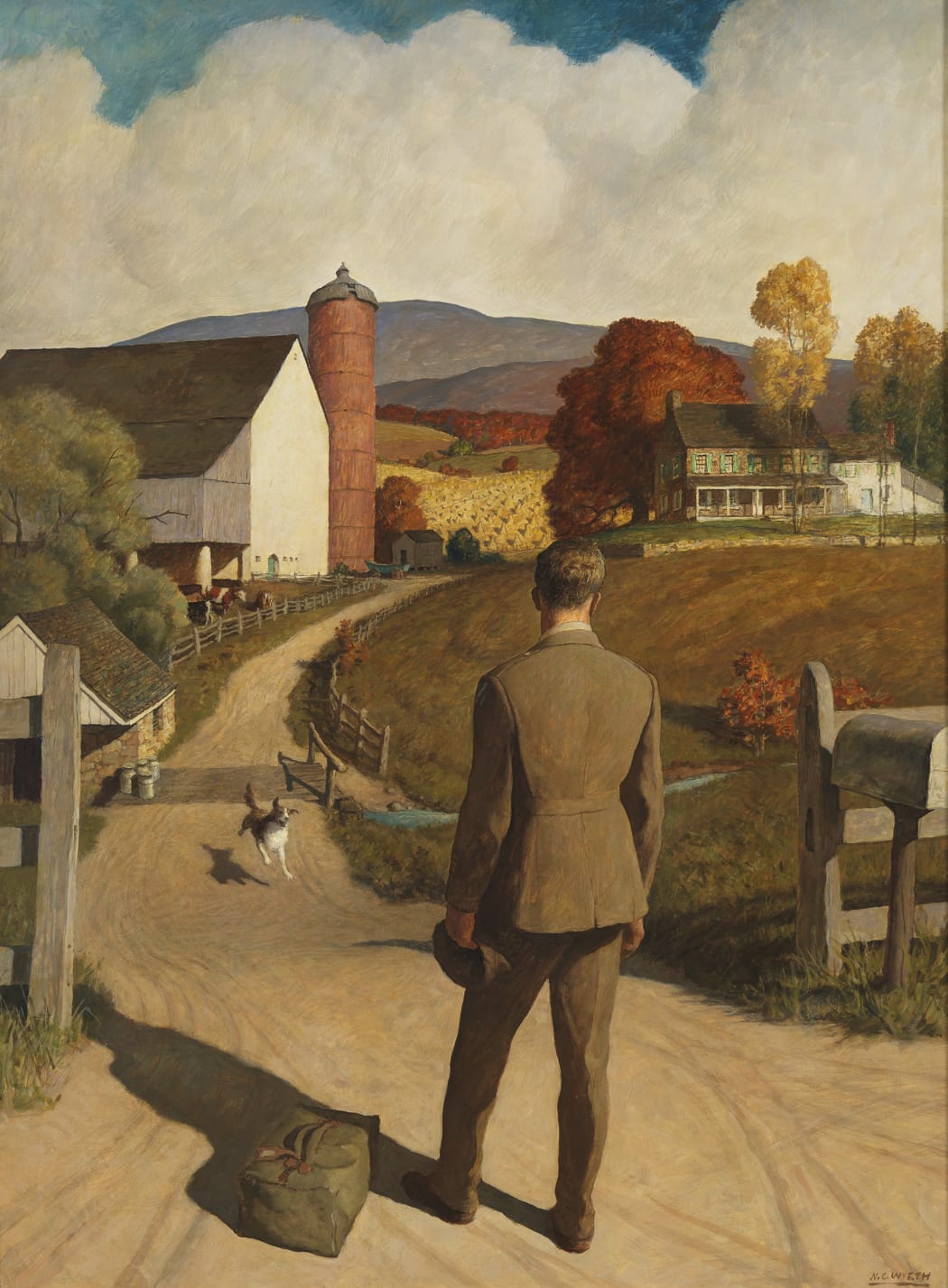 N.C. Wyeth, The Homecoming, 1945