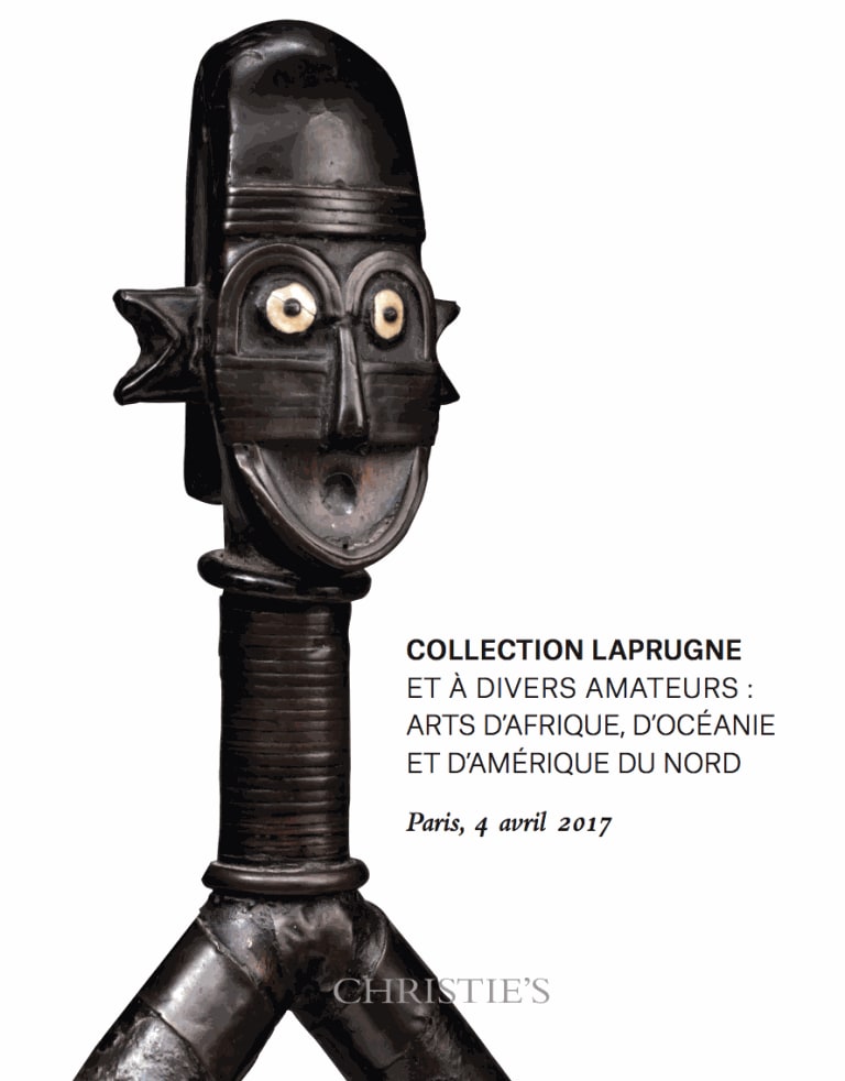 Catalogue online: Christie’s, Paris, 4 April 2017 (African and Oceanic art from the Laprugne collection & various owners)