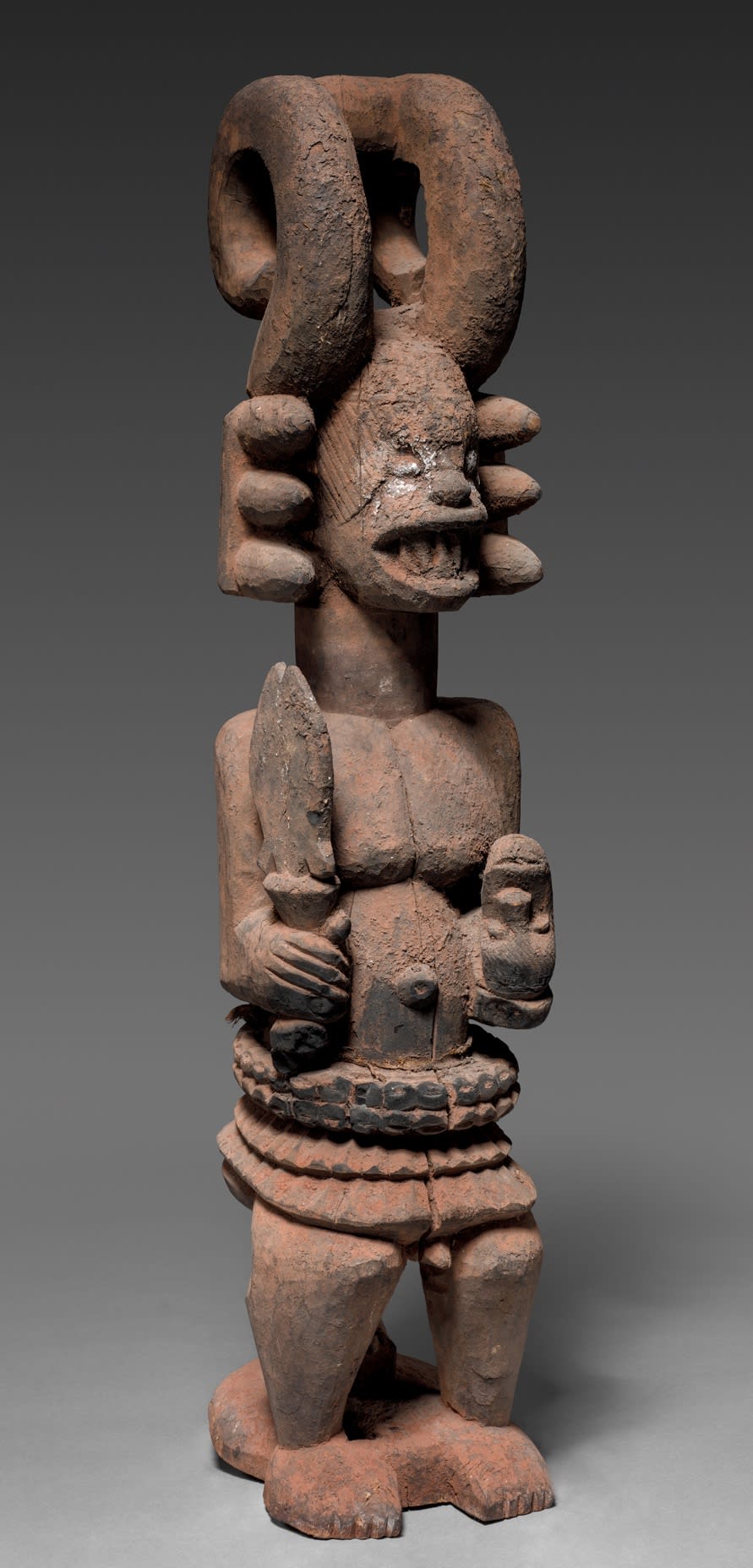 Ikenga figure. Height: 73,5 cm. Image courtesy of the Cleveland Museum of Art.