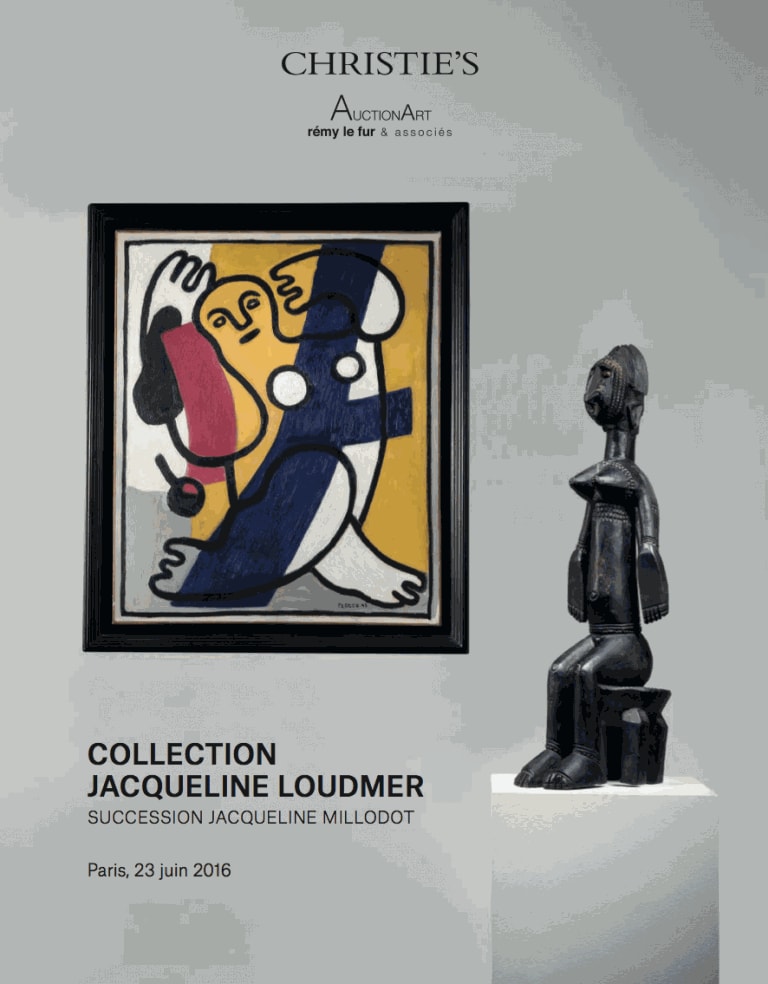 Catalogue online: The Jacqueline Loudmer Collection (Christies, Paris, 23 June 2016)
