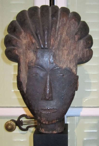 A Bamun headdress from Cameroon