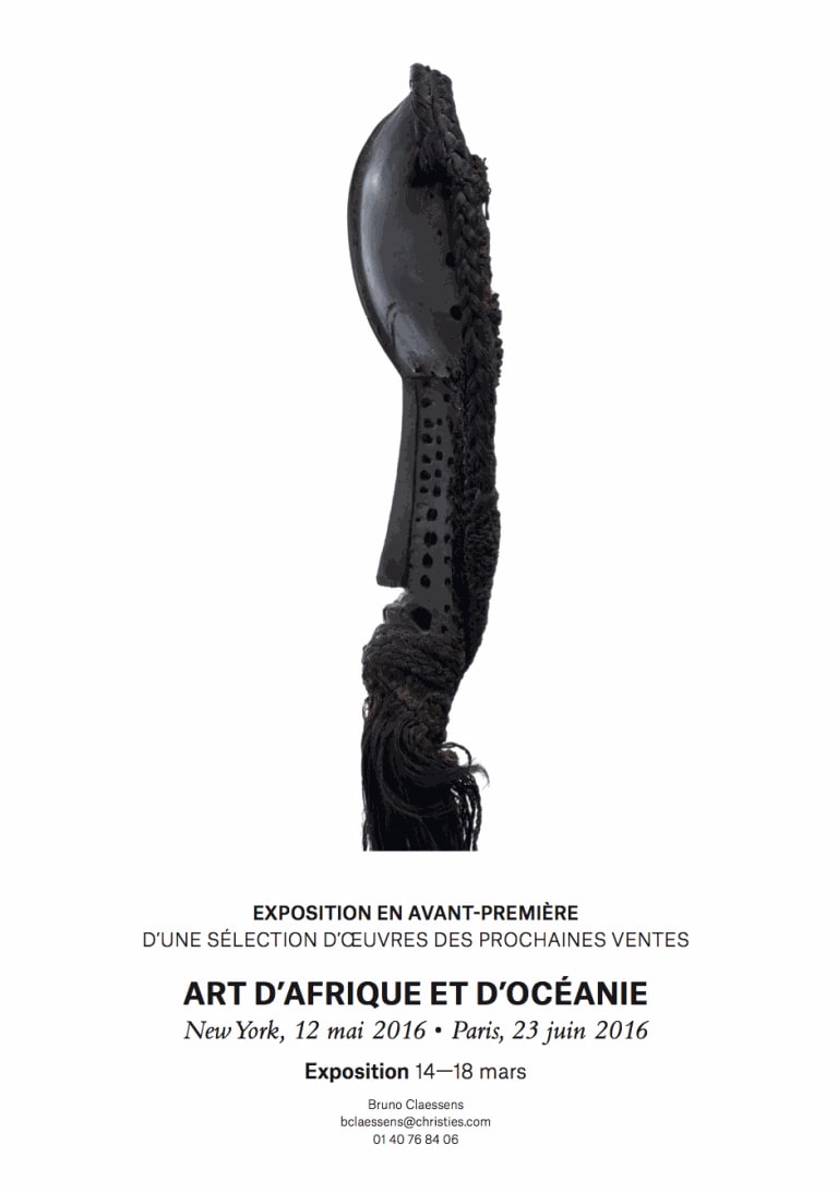 Christie’s African and Oceanic Art Preview in Paris this week