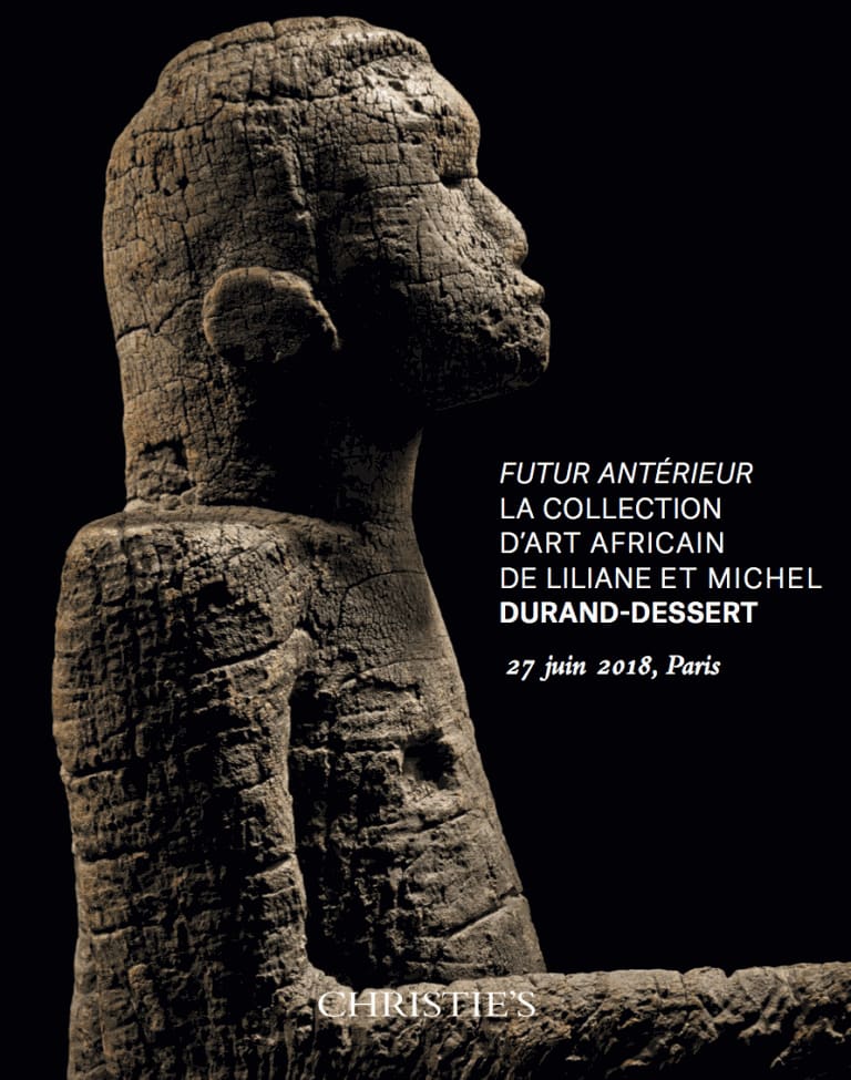 Catalogue online: “FUTURE PERFECT : the African Art Collection of Liliane & Michel Durand-Dessert”, Christie’s, Paris, 27 June 2018