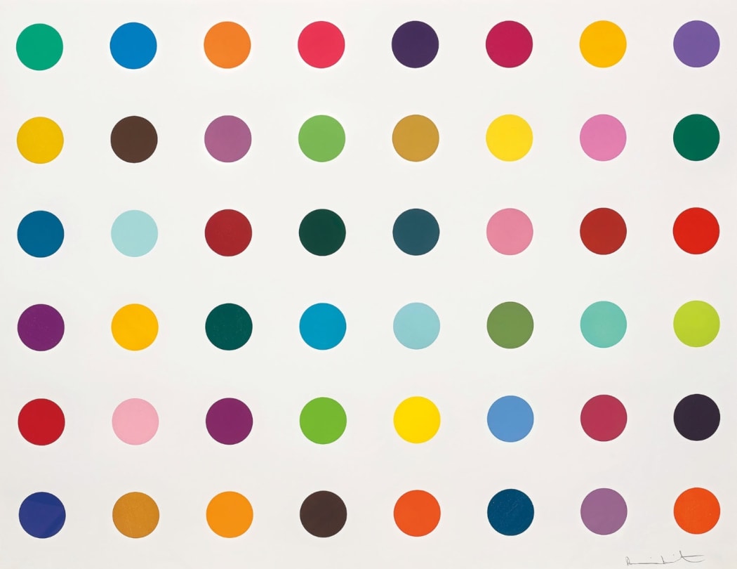 Quantum Physics and Damien Hirst's Spots