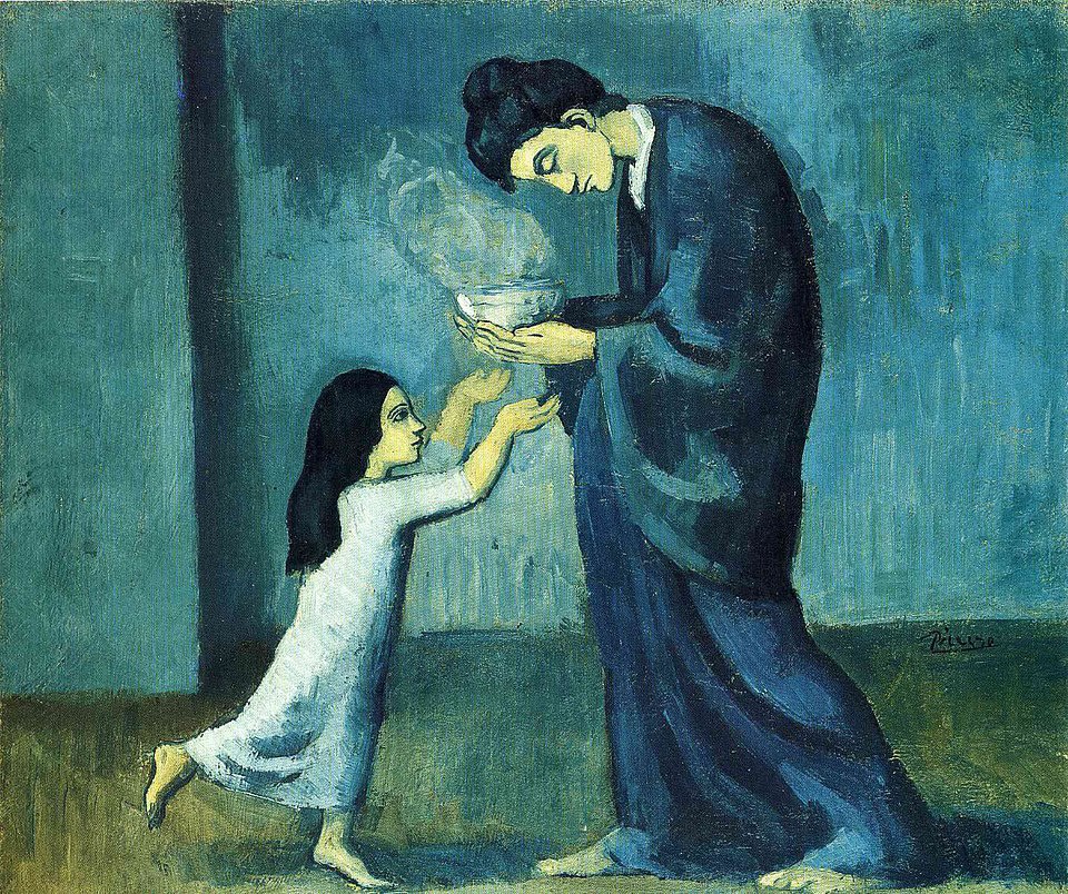 Picasso Blue Period Painting For Sale