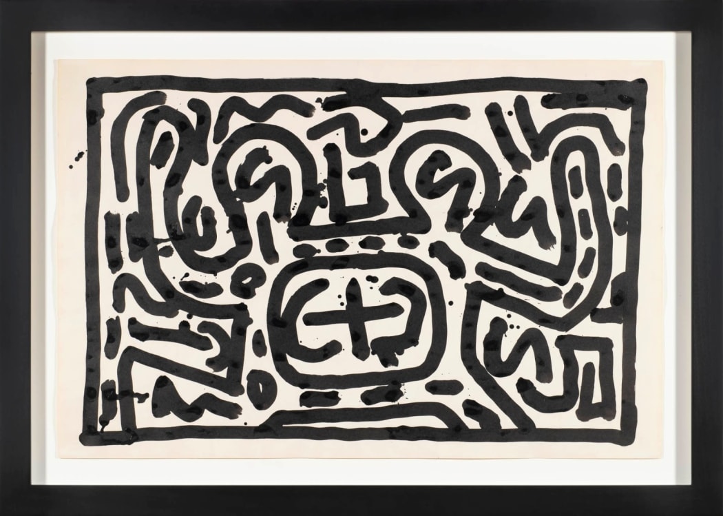 Keith Haring Street Art Boy