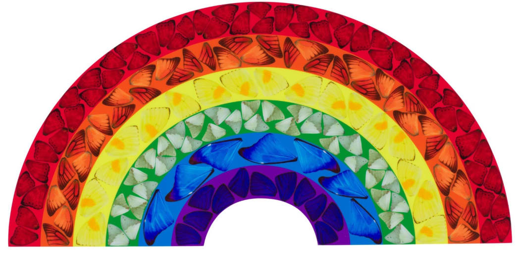 Hirst Butterfly Rainbow for sale