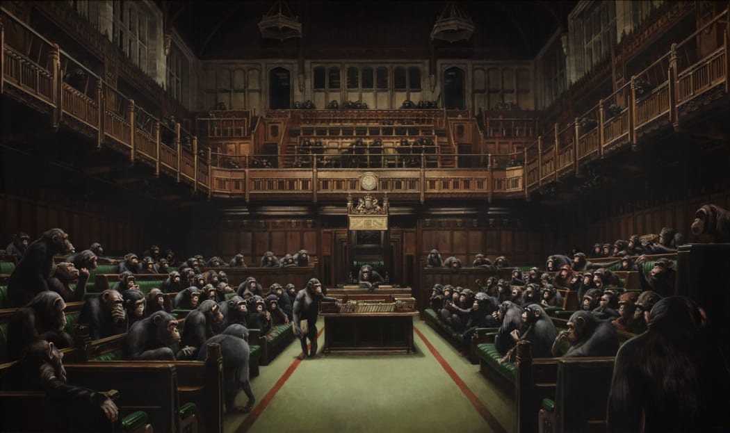 Banksy Devolved Parliament