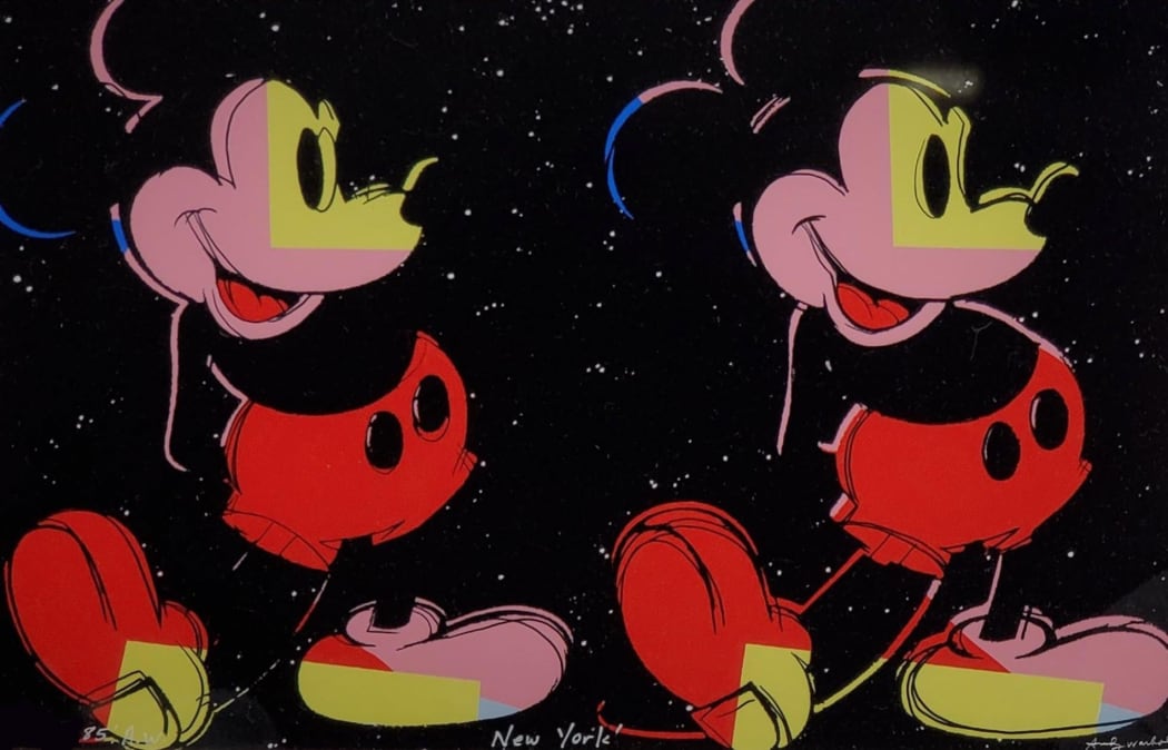 Warhol Double Mickey