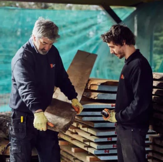 Edward Barnsley furniture workshop