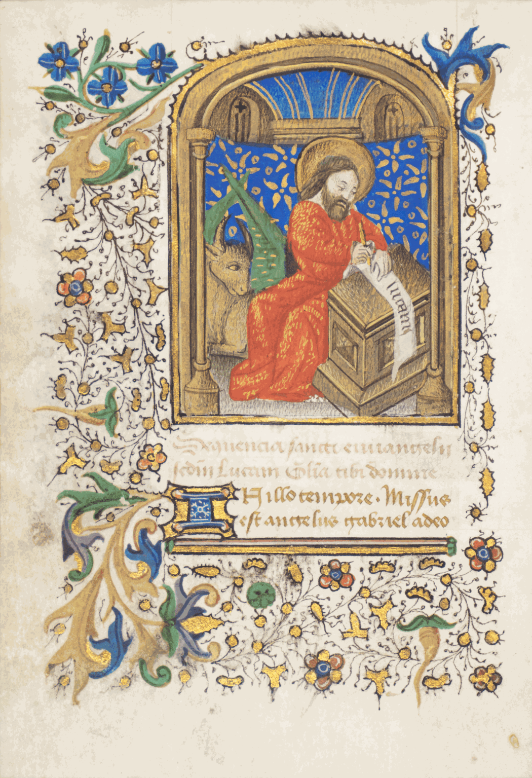 illuminated manuscripts miniature by the Master of the Vienna Roman de la Rose (Jean Hortart). Medieval art. Illuminated manuscripts. La Gabrielle Fine Arts SA, Geneva