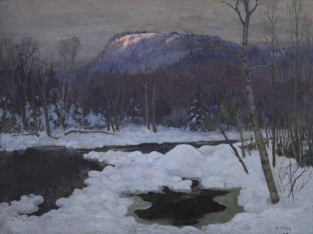 Maurice Cullen; North Cache River, Lake Tremblant