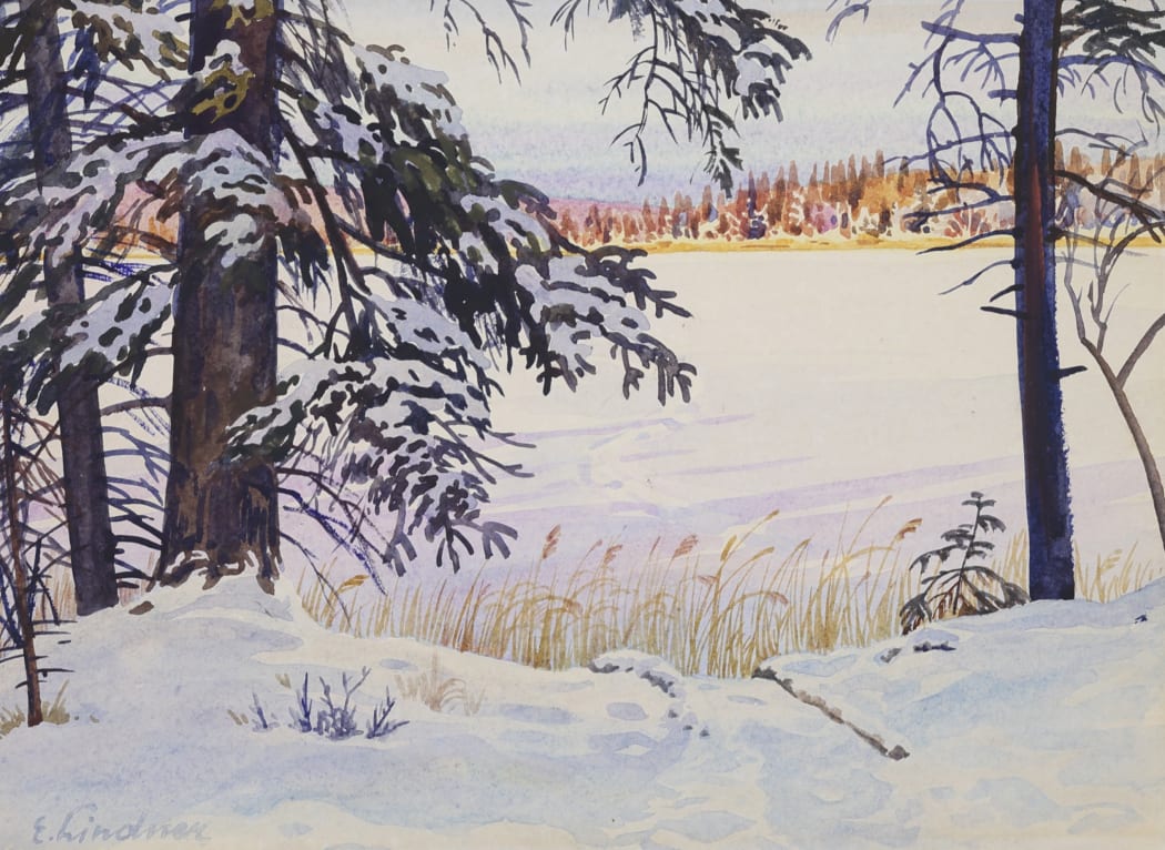 Ernest Lindner; Winter Afternoon