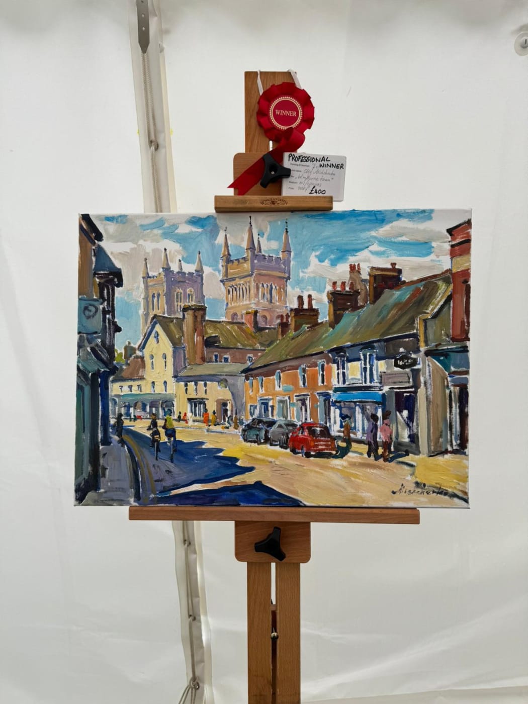 Congratulations to the Winners of Wimborne Plein Air 2024