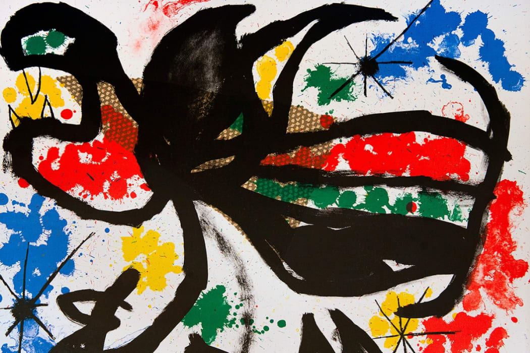 Joan Miro, Plate III from Album 19