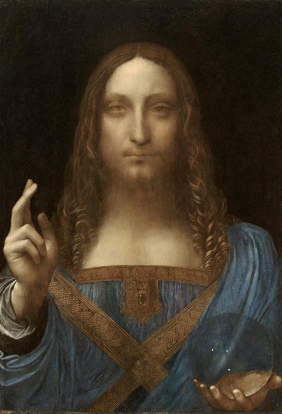Leonardo's Salvator Mundi, valued at $450 million, reemerges as an NFT