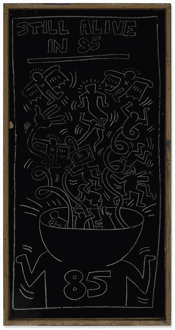 Keith Haring, Still Alive in 1985, © Keith Haring Foundation