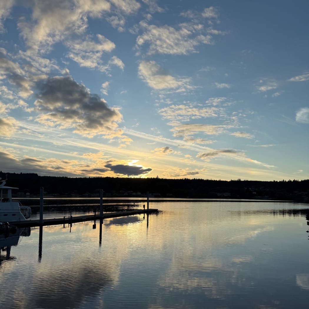 Jennifer Davey, Sunset - Liberty Bay, Poulsbo, WA 8.7.2025