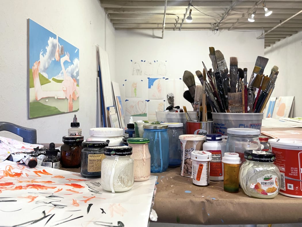 Visita allo studio di Robert Feintuch