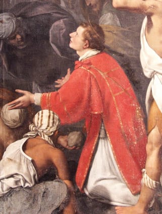 The Martyrdom of Saint Stephen by Carlo Ceresa - Restoration and Attribution