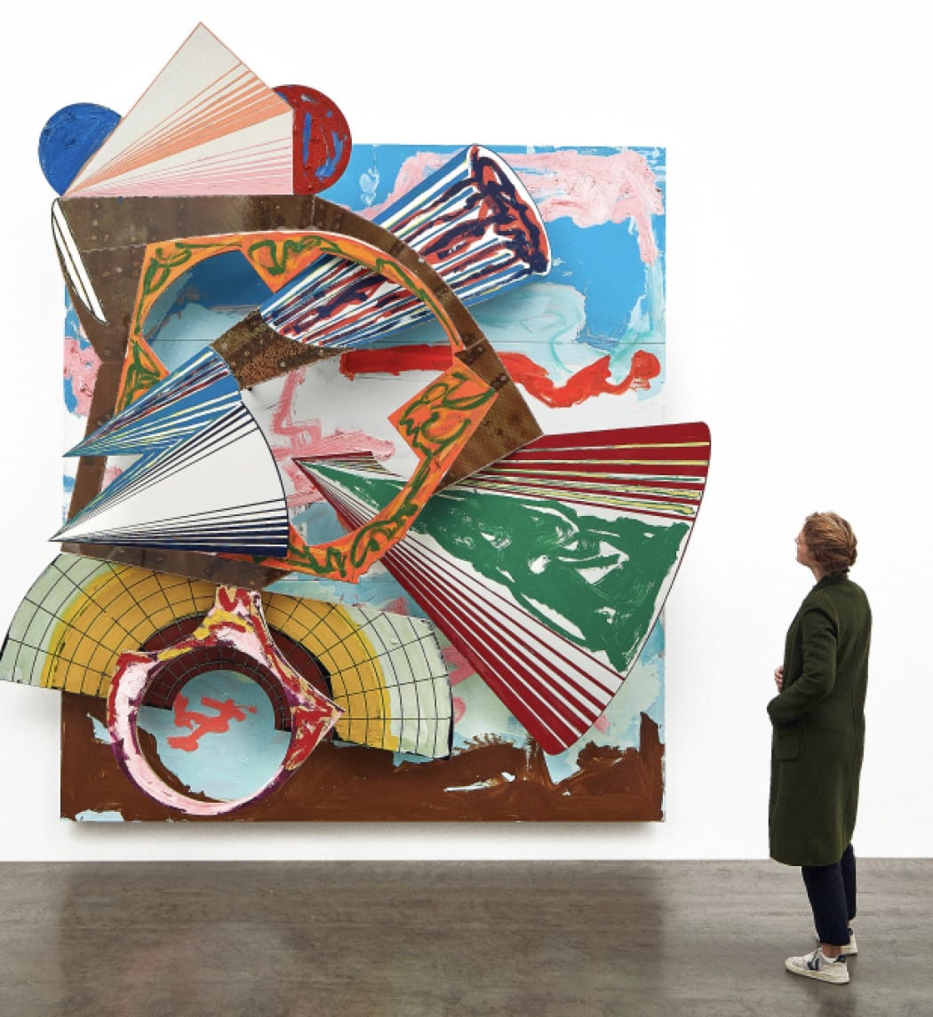 From Flat to Fantastic: The Expanding Dimensions of Frank Stella