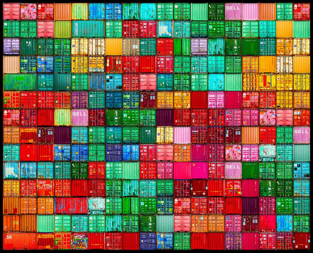 From Concrete to Chroma: The Abstract Art of Didier Engels' Containers