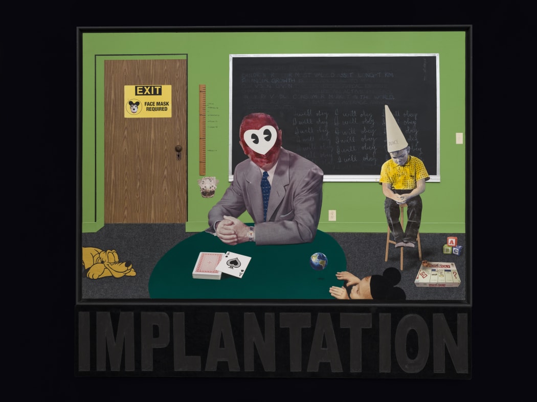 Llyn Foulkes, "Implantation", 2019-2021