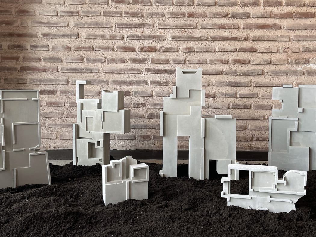 Installation shot from Soil Saves History II