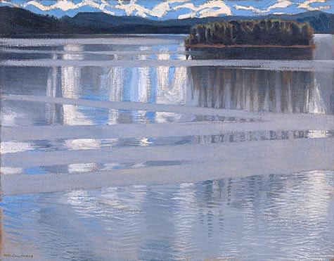 Akseli Gallen-Kallela, Lake Keitele, 1905, National Gallery, London