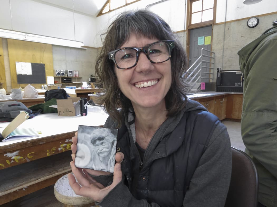 Heidi Schwegler attends Digital Clayground workshop at Pilchuck Glass School