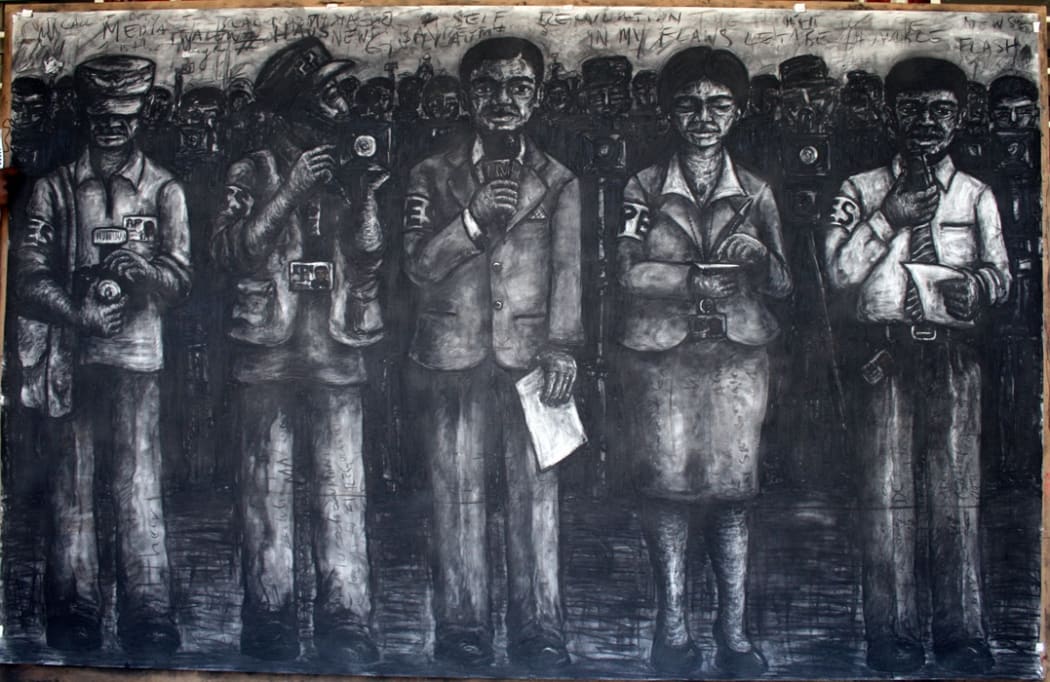 Peterson Kamwathi, 'Untitled (The Media), Sitting Allowance', 2009