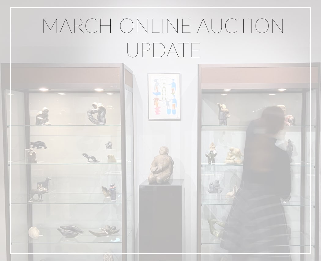 An Update on our March Online Auction