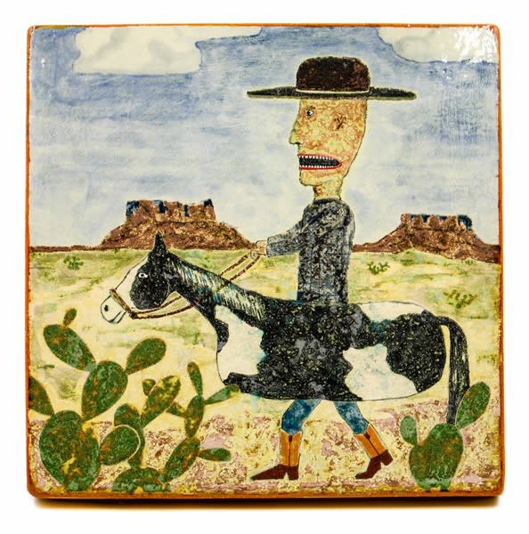 Wesley Anderegg, Riding My Horse, 2018