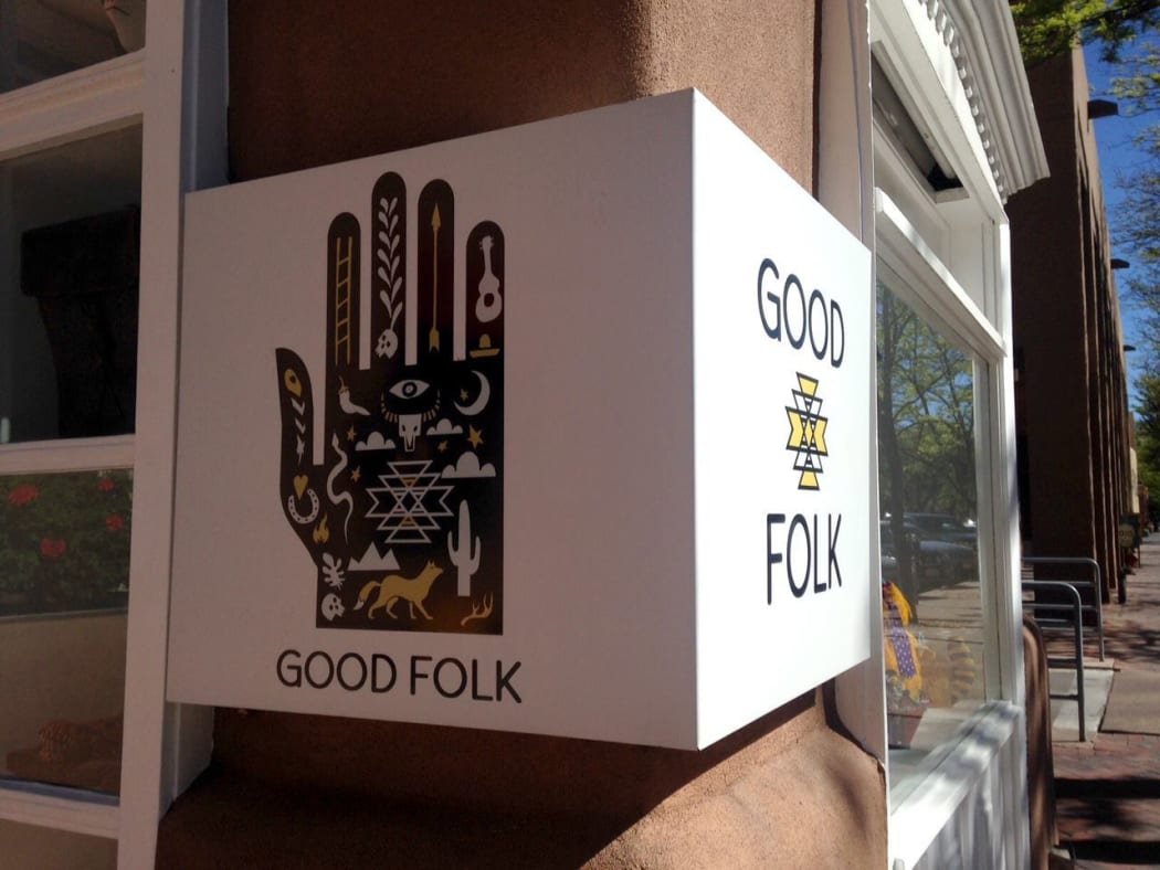 Good Folk art gallery in Santa Fe, New Mexico