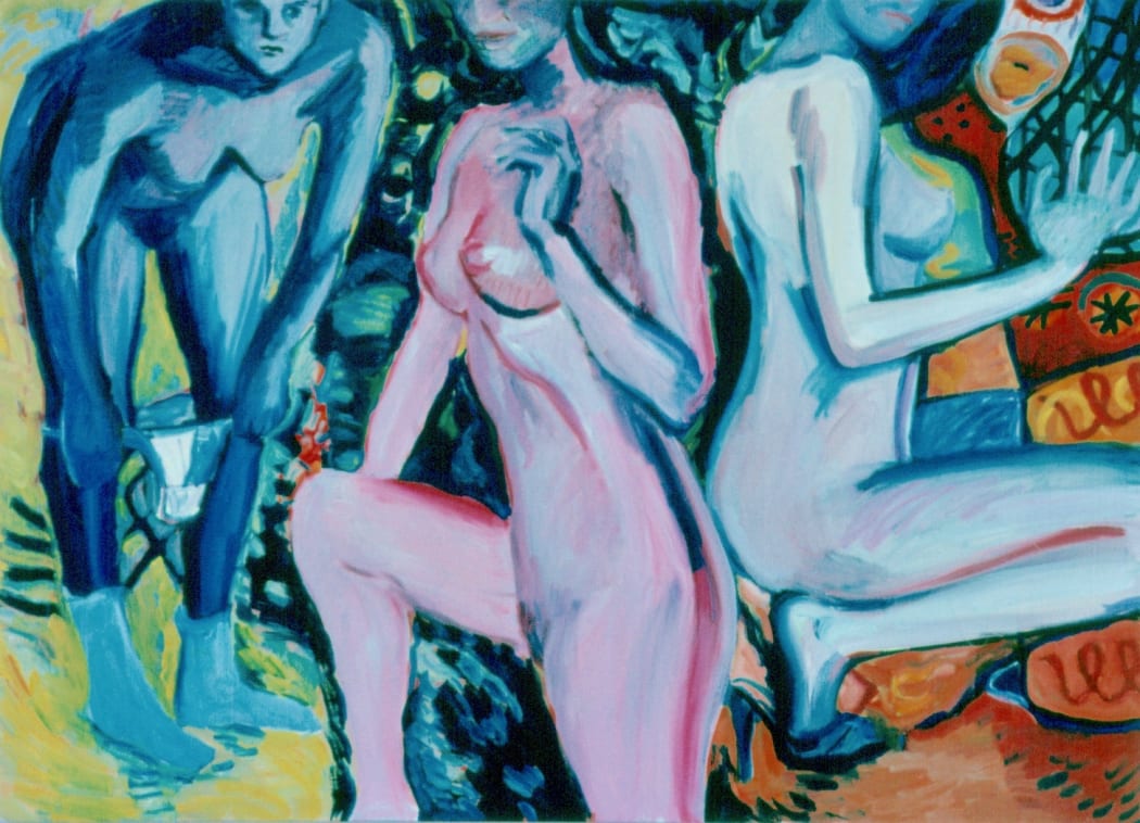 Figures - Adam. 1982. Oil on canvas. 150x170cm