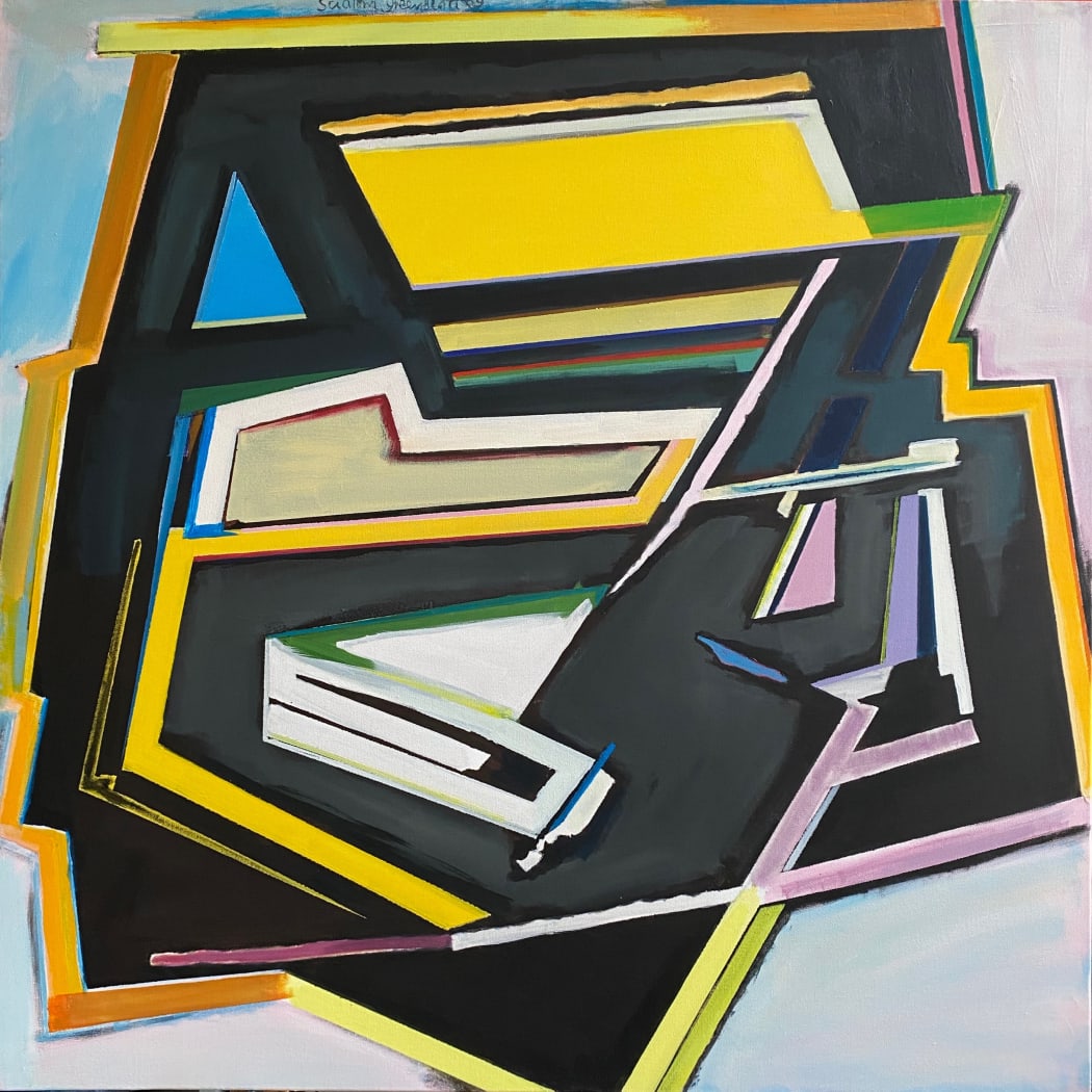 Vif. 2009. Acrylic on canvas. 100x100cm