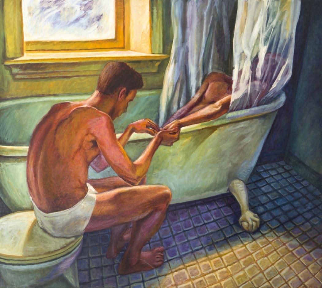 Hugh Steers, Bath Curtain, 1992