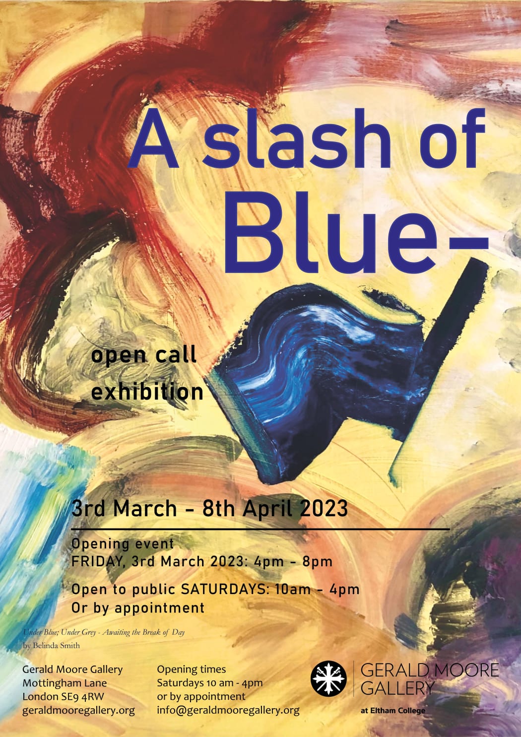 'A slash of Blue-' Open Call Painting Exhibition