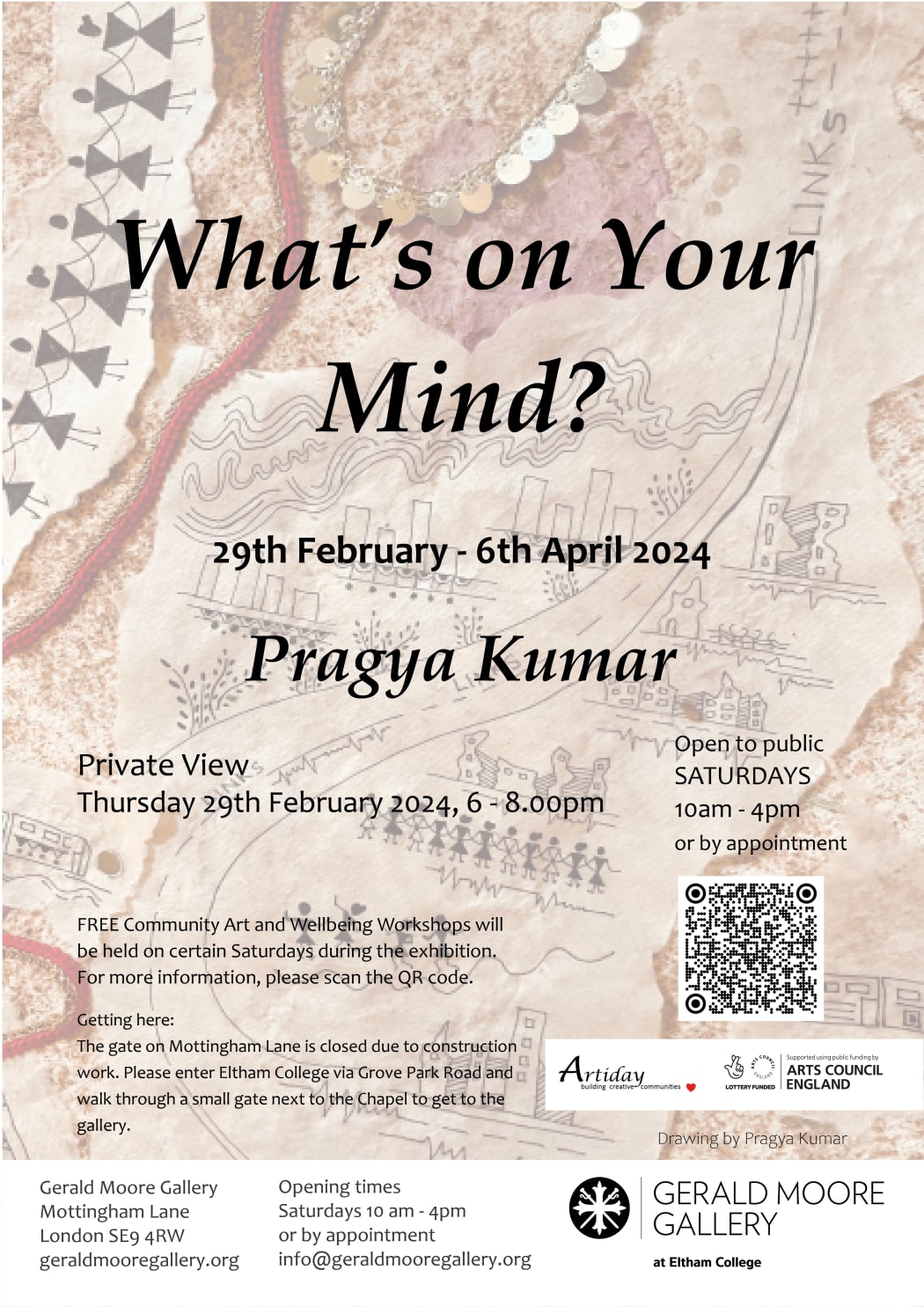 UPCOMING EXHIBITION: 'What's on Your Mind?' by Pragya Kumar