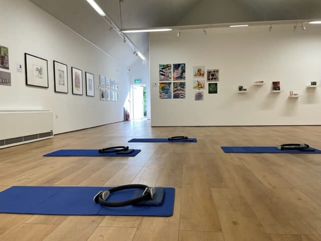 Pilates at the Gerald Moore Gallery